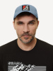 Бейсболка BASK Sun Hat LOGO (unisex; one size; Синий Тмн)